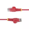 StarTech.com 7m rode slanke CAT6 Ethernet-kabel, snagless, 100W PoE, UTP, LSZH, 28AWG zuiver blank koperkabel, slanke RJ45 netwerk-patchkabel met trekontlasting, individueel getest
