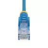 StarTech.com 10m blauwe slanke CAT6 Ethernet-kabel, snagless, 100W PoE, UTP, LSZH, 28AWG zuiver blank koperdraad, slanke RJ45 netwerk-patchkabel met trekontlasting, individueel getest
