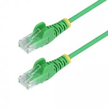 StarTech.com 10 m groene slanke CAT6 ethernetkabel, rastnasbescherming, 100 W PoE, UTP, LSZH, 28AWG puur blank koper, slanke RJ45 netwerk-patchkabel met trekontlasting, individueel getest