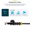 StarTech.com 7 m slanke Cat6 Ethernet-kabel, roze, rastnasenfrei, 100W PoE, UTP, LSZH, 28AWG zuiver blank koper, slanke RJ45 netwerk-patchkabel met trekontlasting, individueel getest