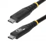 StarTech.com 2 m (6 ft) USB4-kabel, 20 Gbit/s, USB-IF-gecertificeerde USB-C-kabel, 240 W PD EPR, 4K 120 Hz DP 1.4, TPE-mantel, zwarte USB-C-kabel