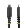 StarTech.com 2 m (6 ft) USB4-kabel, 20 Gbit/s, USB-IF-gecertificeerde USB-C-kabel, 240 W PD EPR, 4K 120 Hz DP 1.4, TPE-mantel, zwarte USB-C-kabel