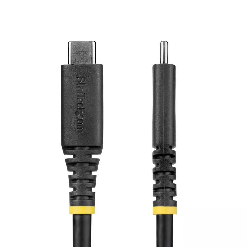 StarTech.com 2 m (6 ft) USB4-kabel, 20 Gbit/s, USB-IF-gecertificeerde USB-C-kabel, 240 W PD EPR, 4K 120 Hz DP 1.4, TPE-mantel, zwarte USB-C-kabel