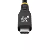 StarTech.com 2 m (6 ft) USB4-kabel, 20 Gbit/s, USB-IF-gecertificeerde USB-C-kabel, 240 W PD EPR, 4K 120 Hz DP 1.4, TPE-mantel, zwarte USB-C-kabel