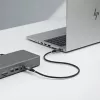 StarTech.com 1m USB4-kabel, 80Gbit/s, USB-IF-gecertificeerd USB-C-kabel, 240W PD, 8K 120Hz/4K 240Hz DP2.1 DP80, TPE-mantel, Thunderbolt 4-compatibel – zwart USB-C-kabel