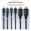 StarTech.com HDMI21-CBL-8K60-4M HDMI-kabel HDMI type A (standaard) zwart