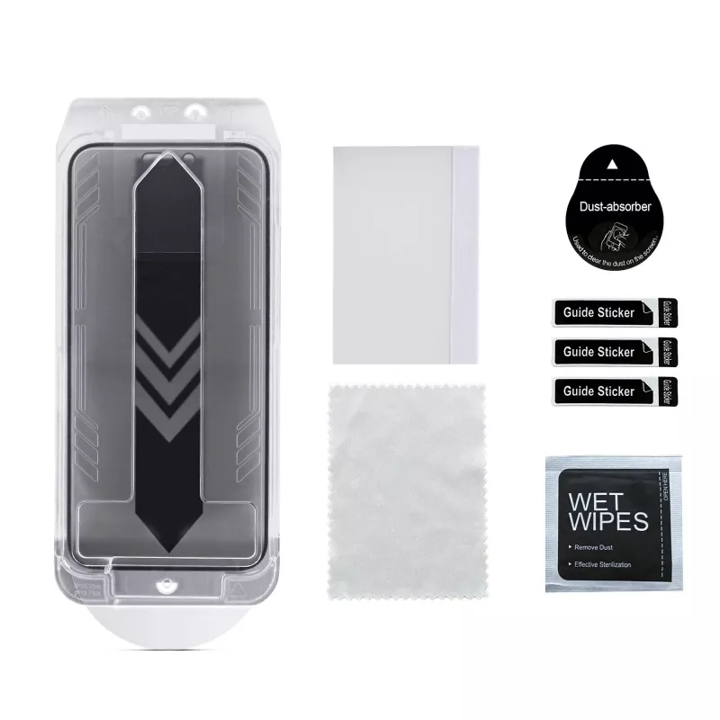 StarTech.com 4-weg 360-privacyfolie voor iPhone 16 Plus, ondersteunt staand/liggend, touchbediening, beschermglas, 4-weg filter, TAA