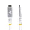 StarTech.com 1,5m USB4-kabel, 80Gbit/s, USB-IF-gecertificeerd USB-C-kabel, 240W PD, 8K 120Hz/4K 240Hz DP2.1 DP80, TPE-mantel, Thunderbolt 4-compatibel – wit USB-C-kabel