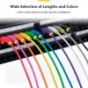 StarTech.com 25 cm grijs slank CAT6 Ethernet-kabel, snagless, 100W PoE, UTP, LSZH, 28AWG massief blank koperdraad, slanke RJ45 netwerk-patchkabel met trekontlasting, individueel getest