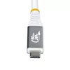 StarTech.com 1m (3ft) USB4-kabel, 80 Gbit/s, USB-IF-gecertificeerd USB-C-kabel, 240 W PD, 8K 120 Hz/4K 240 Hz DP2.1 DP80, TPE-mantel, Thunderbolt 4-compatibel – wit USB-C-kabel