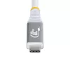 StarTech.com 3 m (10 ft) USB4-kabel, 20 Gbit/s, USB-IF-gecertificeerd USB-C-kabel, 60 W PD, 4K 120 Hz DP 1.4, TPE-mantel, wit USB-C-kabel