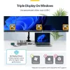 StarTech.com 199UE-USBC-DOCK laptop-dockingstation/poortreplicator bedraad USB 3.2 Gen 2 (3.1 Gen 2) Type-C grijs