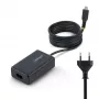 StarTech.com 65W USB-C laptop-oplader, 1,5 m vast verbonden USB-C-kabel, voeding voor Dell, XPS, HP ProBook, MacBook Pro, Microsoft Surface Pro