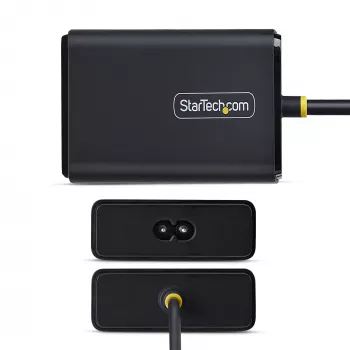 StarTech.com 100W USB-C laptop-oplader met 1,5 m vast verbonden USB-C-kabel, voeding voor Dell, XPS, HP ProBook, MacBook Pro, Microsoft Surface Pro