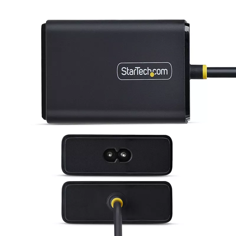 StarTech.com 100W USB-C laptop-oplader met 1,5 m vast verbonden USB-C-kabel, voeding voor Dell, XPS, HP ProBook, MacBook Pro, Microsoft Surface Pro
