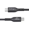 StarTech.com 15cm (6in) USB-A naar USB-C oplaadkabel, opladen & synchroniseren, 3A, USB 2.0, TPE-mantel – zwart USB-oplaadkabel