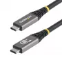 StarTech.com 3m (10ft) USB4-kabel, 20 Gbit/s, USB-IF-gecertificeerd USB-C-kabel, 60W PD, 4K 120Hz DP 2.1, TPE-mantel, zwart USB-C-kabel
