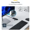 StarTech.com 4-poorts USB-A hub, 5 Gbit/s, busgevoed, USB-A naar 4x USB-A mini hub, extra lange 61 cm hostkabel, PCR-kunststof, draagbare desktop-/laptop-USB-hub