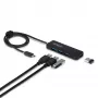 StarTech.com 4-poorts USB-C hub, 5 Gbit/s, busgevoed, USB-C naar 4x USB-A mini hub, extra lange 61 cm hostkabel, PCR-kunststof, draagbare desktop-/laptop-USB-hub