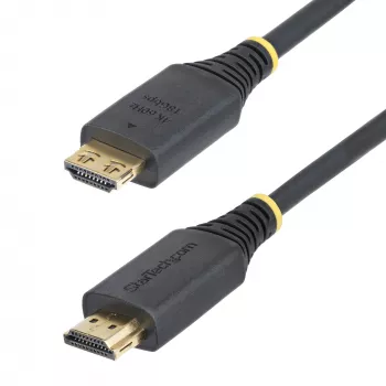 StarTech.com 30cm (1ft) High Speed HDMI-kabel met gripvaste stekkers, 4K 60Hz/1440p 144Hz, HDR10/HDCP 2.2/ARC, 18Gbps, UHD HDMI-kabel voor tv/monitor/display, TPE-mantel