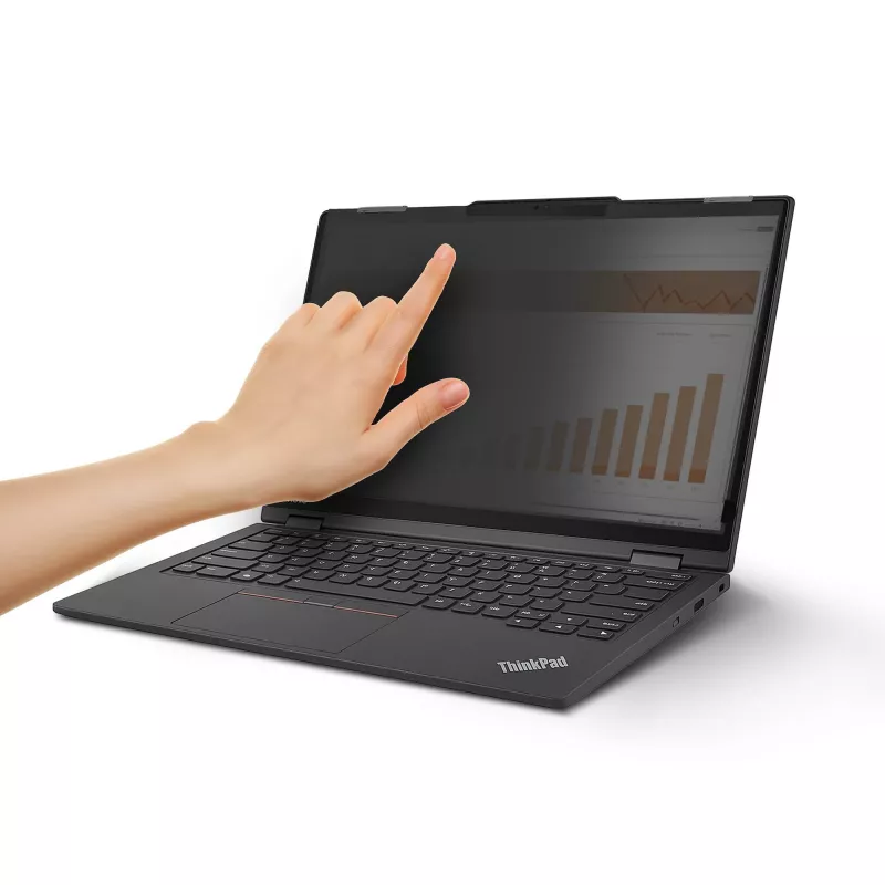 StarTech.com Lenovo X13 Yoga Gen 4 Bright privacy-beschermfilter met touch, flip-over, 75% lichtdoorlatendheid, antireflecterend privacyfilter, ±30° kijkhoek