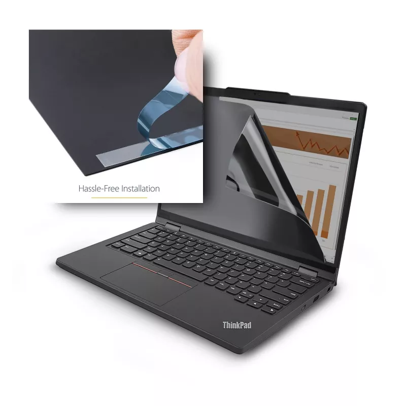 StarTech.com Lenovo X13 Yoga Gen 4 Bright privacy-beschermfilter met touch, flip-over, 75% lichtdoorlatendheid, antireflecterend privacyfilter, ±30° kijkhoek