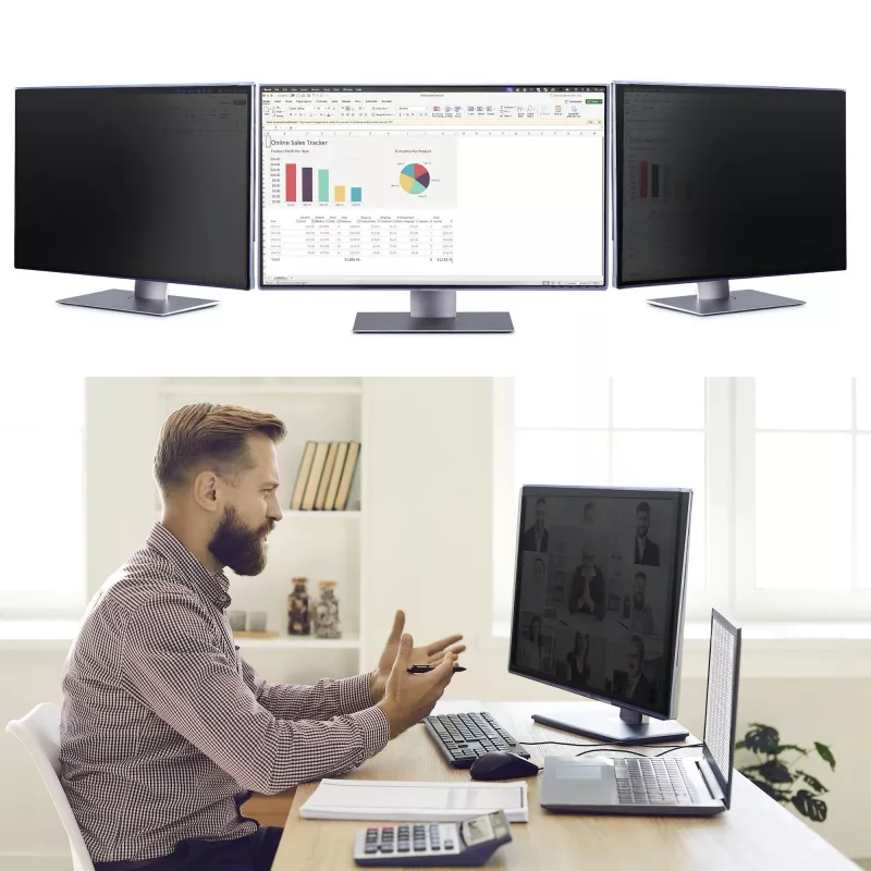 StarTech.com 3269A-PRIVACY-SCREEN privacyfilter 81,3 cm (32 inch) monitor frameloos privacyfilter