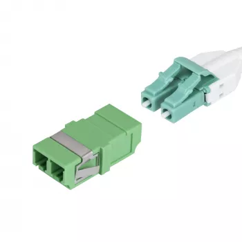 StarTech.com LC naar LC koppeling 10-pack, OS2 Singlemode SC-footprint LC-glasvezelkoppeling zonder flens, LC/APC duplex adapter