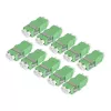 StarTech.com LC naar LC koppeling 10-pack, OS2 Singlemode SC-footprint LC-glasvezelkoppeling zonder flens, LC/APC duplex adapter