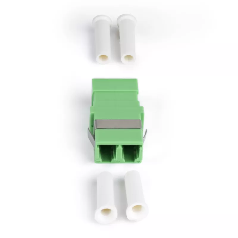 StarTech.com LC naar LC koppeling 10-pack, OS2 Singlemode SC-footprint LC-glasvezelkoppeling zonder flens, LC/APC duplex adapter