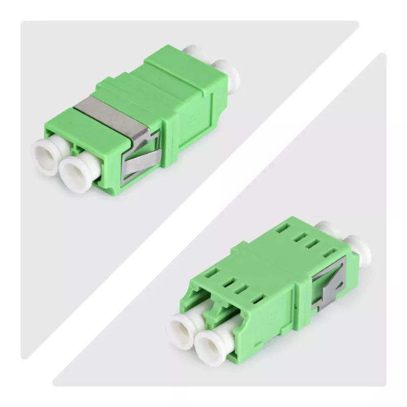 StarTech.com LC naar LC koppeling 10-pack, OS2 Singlemode SC-footprint LC-glasvezelkoppeling zonder flens, LC/APC duplex adapter