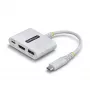 StarTech.com USB-C naar HDMI multiport adapter met 140W PD-laden, 4K 60Hz HDMI, USB 5Gbit/s hub, mini-dock voor MacBook / Dell / Thinkpad / HP / iPad / tablets