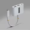 StarTech.com USB-C naar HDMI multiport adapter met 140W PD-laden, 4K 60Hz HDMI, USB 5Gbit/s hub, mini-dock voor MacBook / Dell / Thinkpad / HP / iPad / tablets