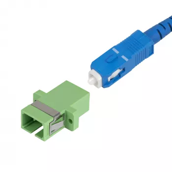 StarTech.com SC naar SC koppelaar 10-pack, OS2 Singlemode SC glasvezelkoppelaar met flens, SC/APC simplex adapter