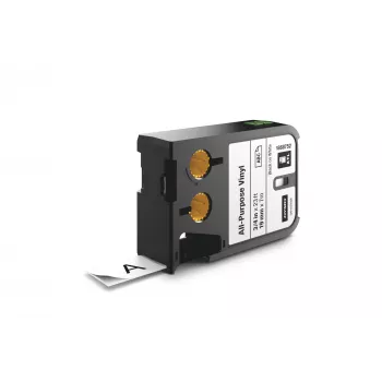 DYMO XTL allround vinyl etiketten | 19 mm | zwart op wit, zwart op wit, zwart, thermotransfer, vinyl, België, -40 – 60 °C