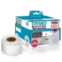 DYMO LW Durable labels - 19 x 64 mm - 1933085, wit, zelfklevend printeretiket, polypropyleen (PP), permanent, rechthoekig, -18 - 50 °C