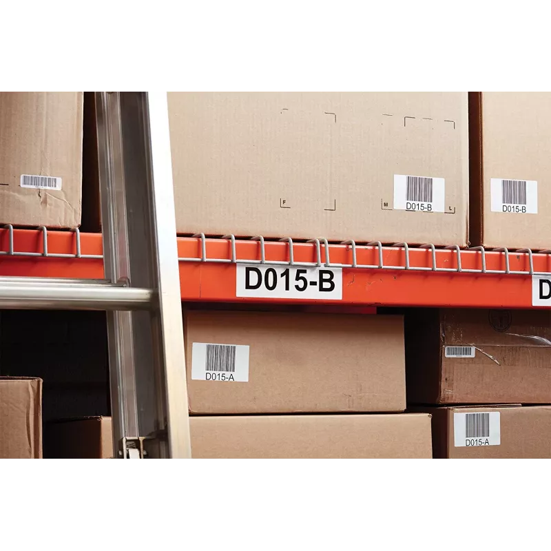 DYMO LW Durable labels - 19 x 64 mm - 1933085, wit, zelfklevend printeretiket, polypropyleen (PP), permanent, rechthoekig, -18 - 50 °C