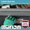 DYMO LW Durable labels - 19 x 64 mm - 1933085, wit, zelfklevend printeretiket, polypropyleen (PP), permanent, rechthoekig, -18 - 50 °C