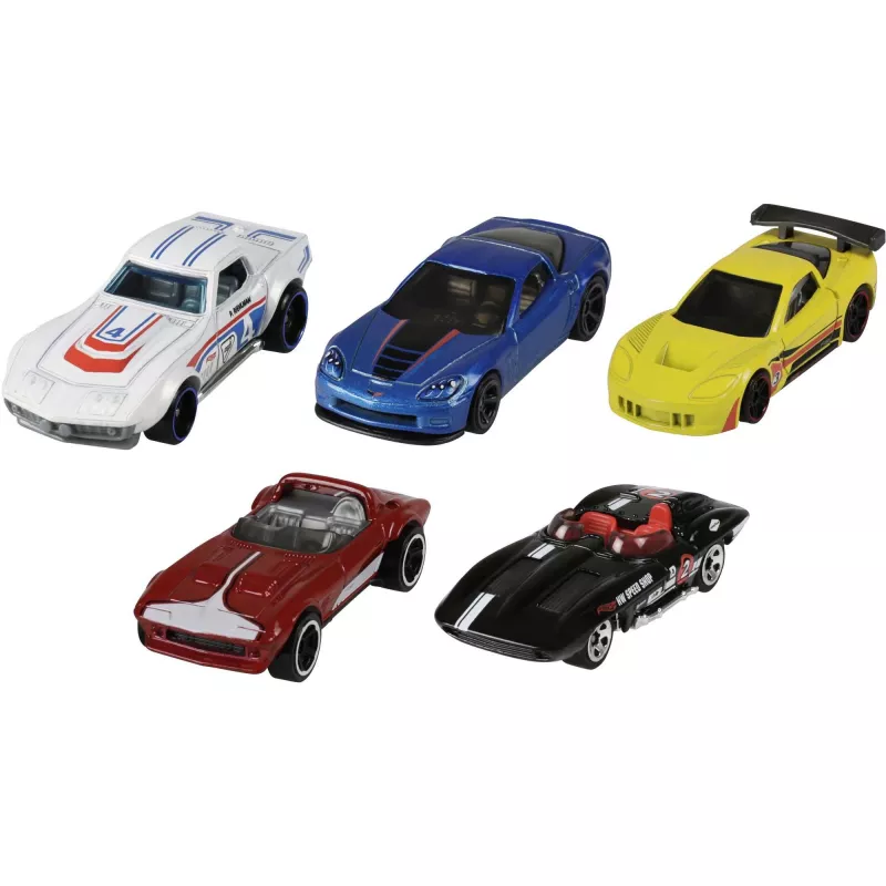 Hot Wheels 5-pack assortiment, voertuigset, 3 jaar, diverse kleuren