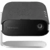 Viewsonic M1XE dataprojector kortafstandprojector LED WVGA (854x480) zwart, zilver