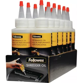 Fellowes papiervernietiger-olie 120 ml, smeerolie, 0,12 L, meerkleurig, 44,5 mm, 44,5 mm, 161,9 mm