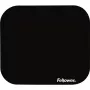 Fellowes premium muismat - zwart, zwart, monochromatisch, polyester, rubber