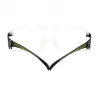 3M SF420AS/AF-EU veiligheidsbril polycarbonaat (PC) zwart, groen
