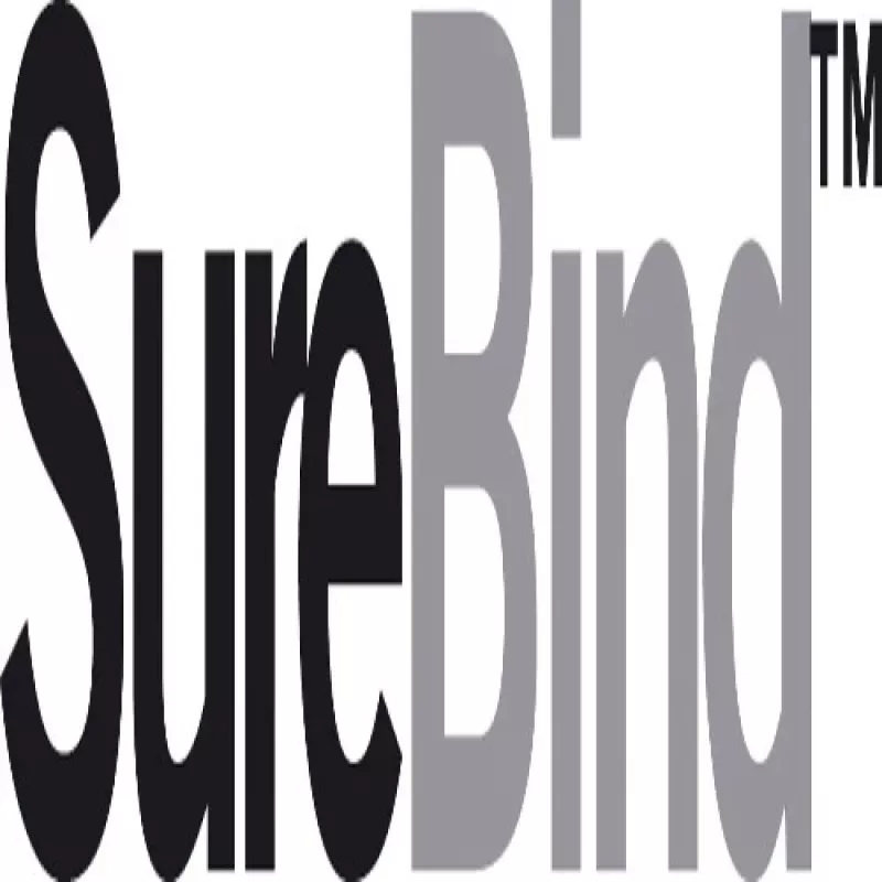 GBC SureBind® bindstrips A4 25 mm, wit, 250 vel, acrylonitril-butadieen-styreen (ABS), A4, 297 mm, 100 stuks