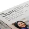 GBC SureBind® bindstrips A4 25 mm, zwart, 250 vel, acrylonitril-butadieen-styreen (ABS), A4, 25 mm, 297 mm