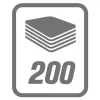 GBC VeloBind bindstrips 45 mm zwart (25), zwart, A4, 45 mm, 297 mm, 25 stuks
