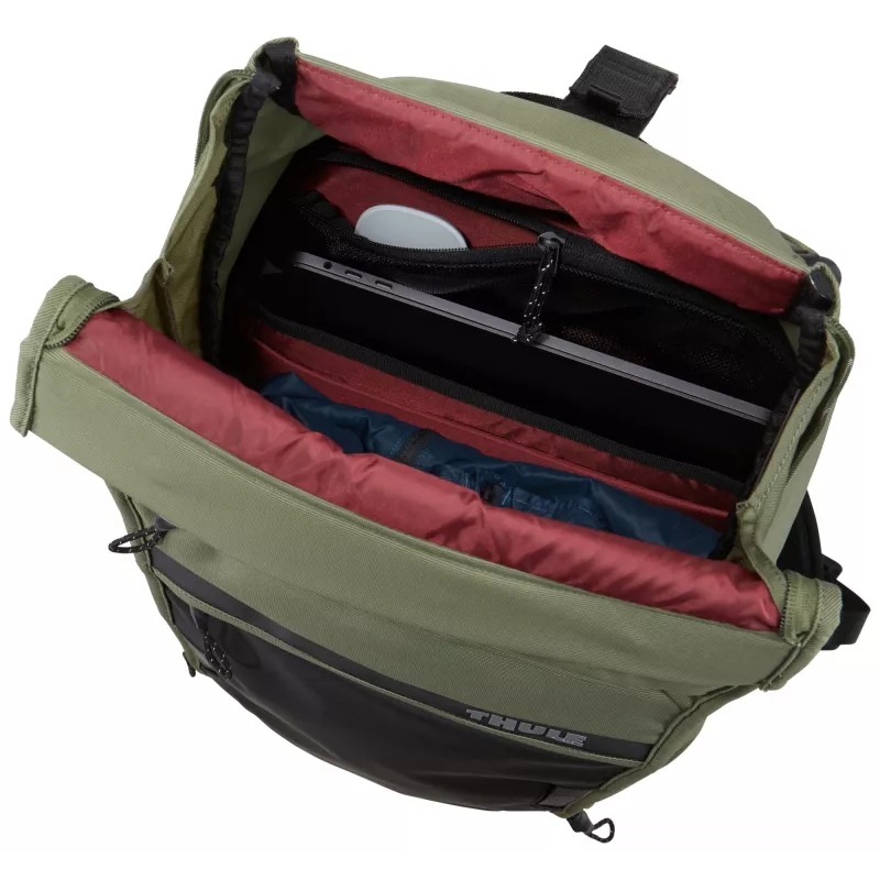 Thule Paramount TPCB118 - olijfgroene rugzak vrijetijdsrugzak olijf nylon