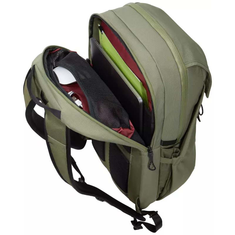 Thule Paramount TPCB127 - olijfgroene rugzak, casual rugzak, olijf, nylon