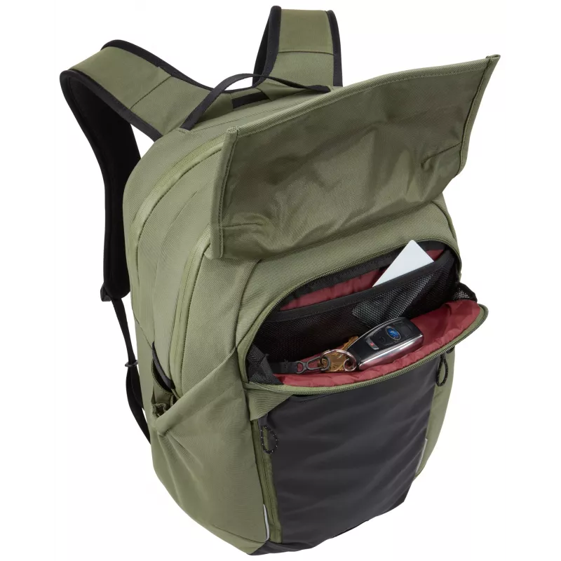 Thule Paramount TPCB127 - olijfgroene rugzak, casual rugzak, olijf, nylon