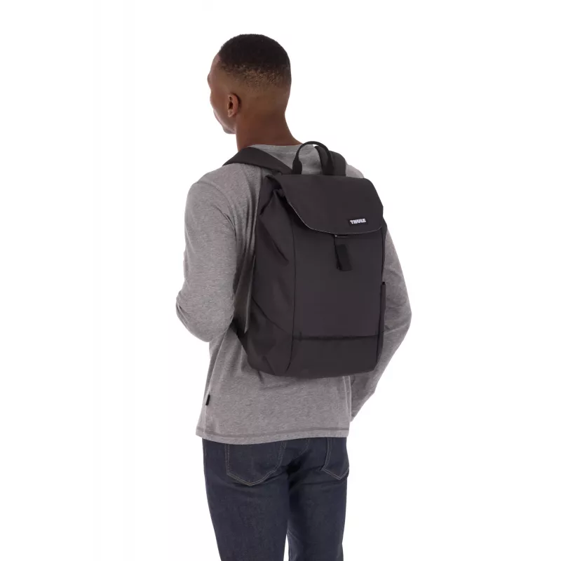 Thule Lithos TLBP213 - zwarte rugzak casual rugzak polyester